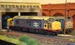 Class 37 on Jakes Yard Shed